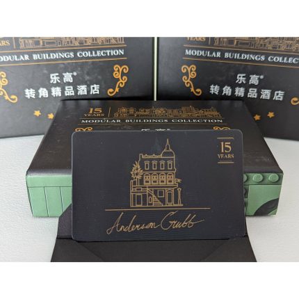 LEGO Boutique Hotel Modular Exclusive Hotel Key Card - Very Rare!