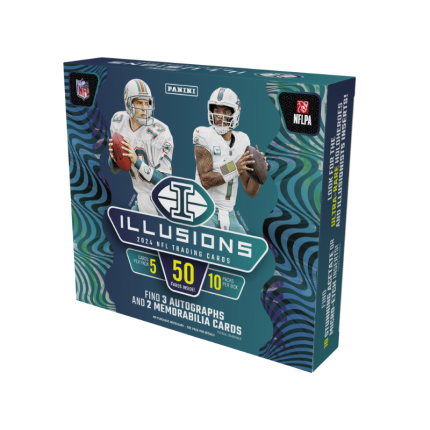 2024 Panini Illusions Football Hobby 16 Box Case